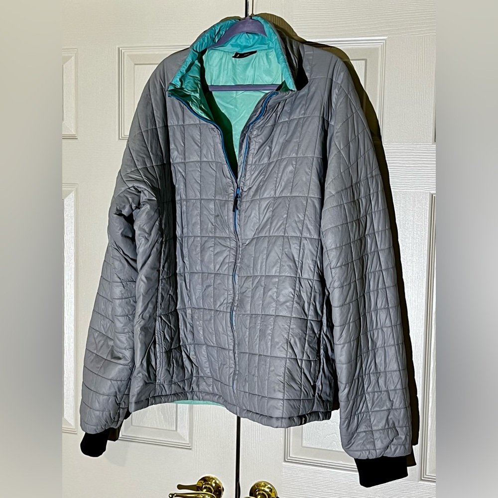 Cotopaxi Aqua lined Gray Jacket